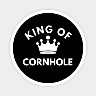 King of Cornhole Magnet